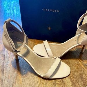 Halogen Audrey Ankle Strap Sandal Heel